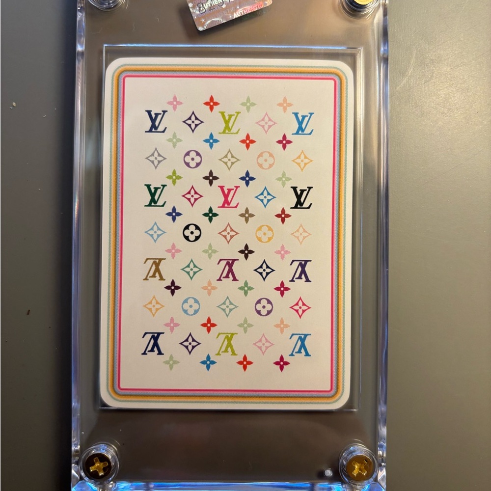 Louis Vuitton Multicolor Playing Cards